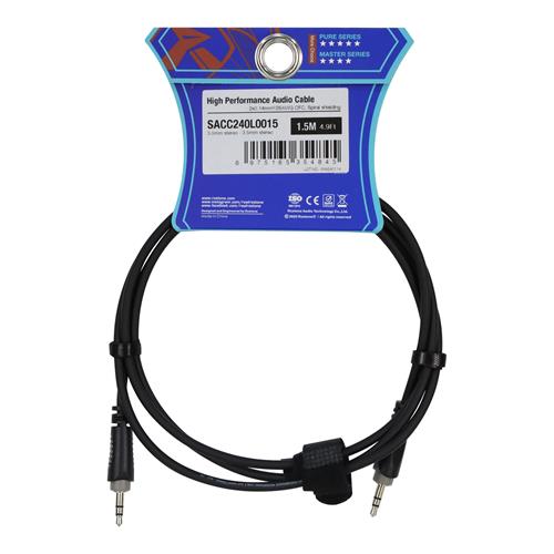 CABLE AUDIO 1 PLUG 3.5 ST X 1 PLUG 3.5 ST 1.5MT (REEMPLAZA A RACC240L1.5)