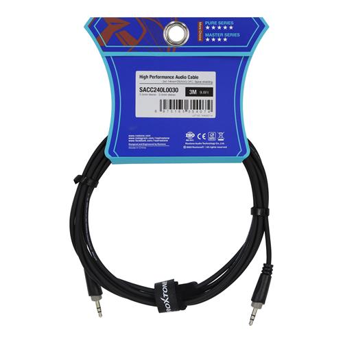 CABLE AUDIO 1 PLUG 3.5 ST X 1 PLUG 3.5 ST 3MT (REEMPLAZA A RACC240L3)