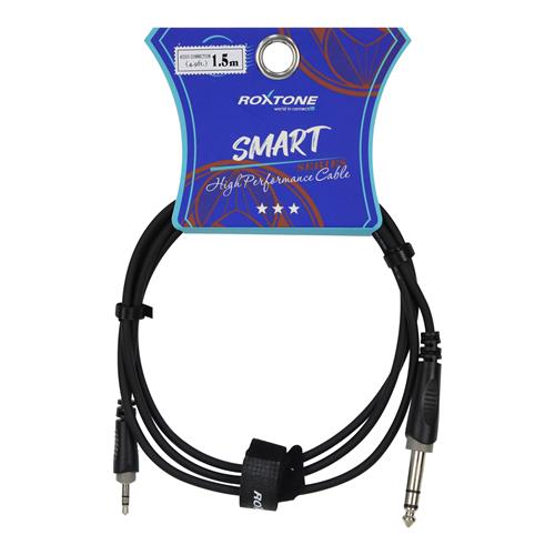 CABLE AUDIO 1 PLUG 3.5 ST X 1 PLUG 6.3 ST 1.5MT (REEMPLAZA A RACC280L15)