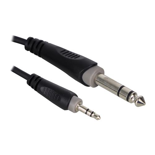 CABLE AUDIO 1 PLUG 3.5 ST X 1 PLUG 6.3 ST 1.5MT (REEMPLAZA A RACC280L15)