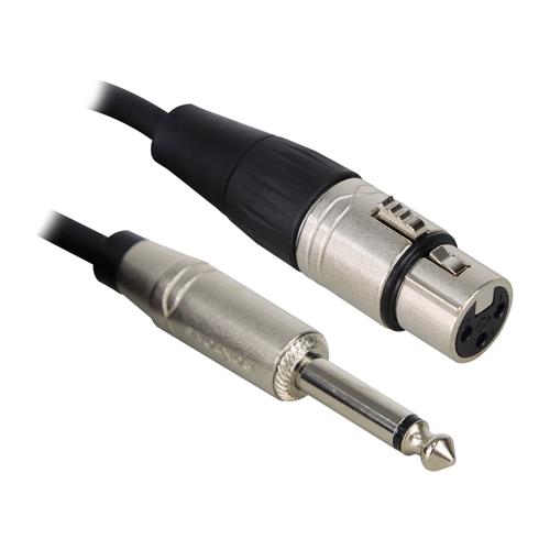 CABLE PARA MICROFONO 1 PLUG 6.3 MN X 1 JACK CANON 5MT (REEMPLAZA A SMXJ210L5)
