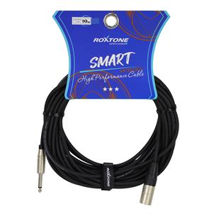 CABLE PARA MICROFONO 1 PLUG 6.3 MN X 1 PLUG CANON 10MT (REEMPLAZA A SMXJ250L10)