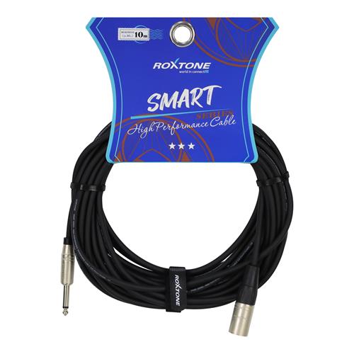 CABLE PARA MICROFONO 1 PLUG 6.3 MN X 1 PLUG CANON 10MT (REEMPLAZA A SMXJ250L10)