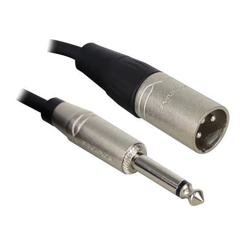 CABLE PARA MICROFONO 1 PLUG 6.3 MN X 1 PLUG CANON 10MT (REEMPLAZA A SMXJ250L10)