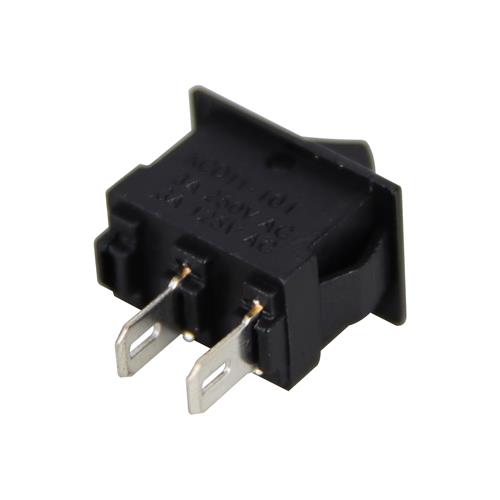 MINI SWITCH SIN NEON NEGRO 2 PINES-2 POSICIONES