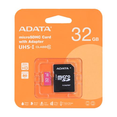 TARJETA MICRO SDHC 32GB CLASE 10 CON ADAPTADOR - CLA