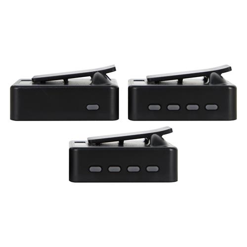 SISTEMA INALAMBRICO UHF CON MICROFONO CORBATA DOBLE