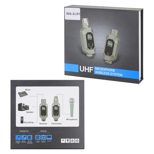 SISTEMA INALAMBRICO UHF XLR