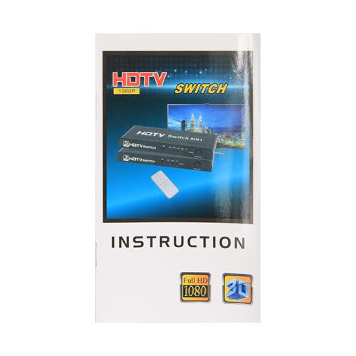 SWITCH HDMI 1 X 3 ENTRADAS 1.4V