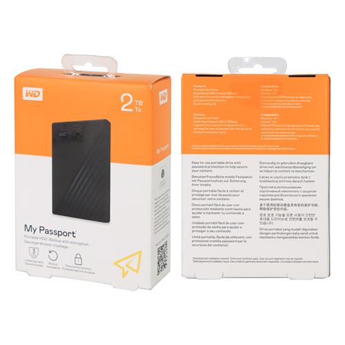 DISCO DURO EXTERNO 2TB USB 3.2 GEN1 CIFRADO - CLA