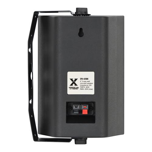 CAJA PASIVA 4 80W PARA EXTERIOR NEGRO