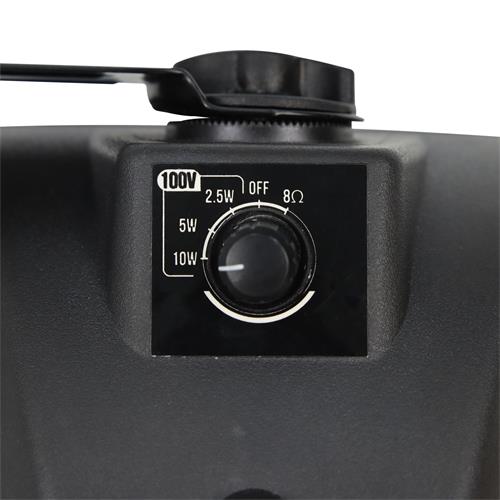 CAJA PASIVA 4 100W PARA EXTERIOR CON TRANSFORMADOR NEGRO