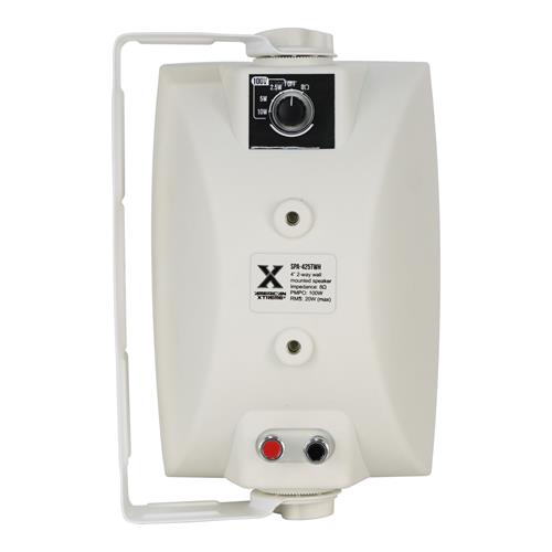 CAJA PASIVA 4 100W PARA EXTERIOR CON TRANSFORMADOR BLANCO