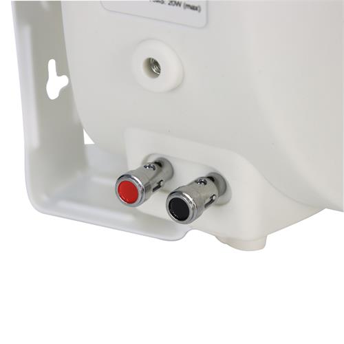 CAJA PASIVA 4 100W PARA EXTERIOR CON TRANSFORMADOR BLANCO
