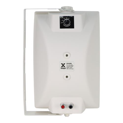 CAJA PASIVA 6.5 150W PARA EXTERIOR CON TRANSFORMADOR BLANCO