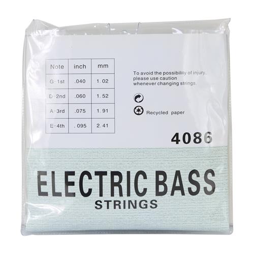 CUERDAS PARA BAJO ELECTRICO 4 CUERDAS NICKEL