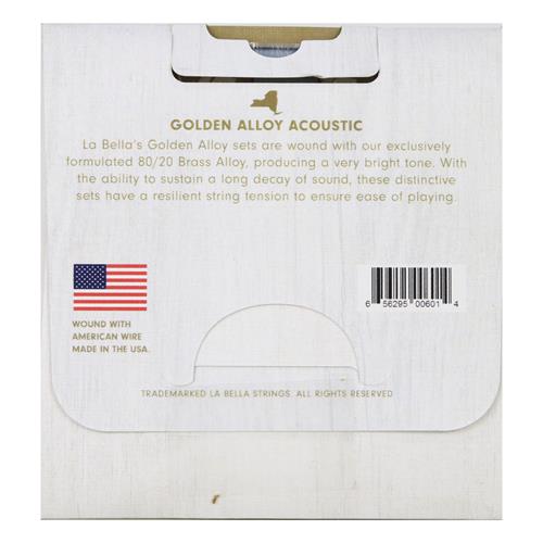 CUERDAS PARA GUITARRA ACUSTICA 10-50 GOLDEN ALLOY EXTRA LIGHT