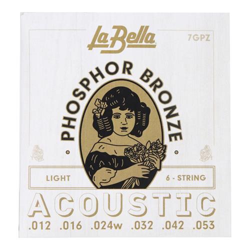 CUERDAS PARA GUITARRA ACUSTICA 12-53 PHOSPHOR BRONZE LIGHT