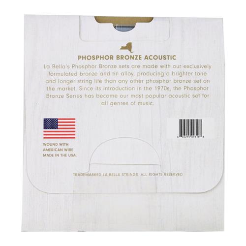CUERDAS PARA GUITARRA ACUSTICA 12-53 PHOSPHOR BRONZE LIGHT