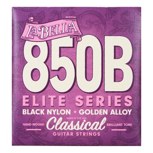 CUERDAS PARA GUITARRA CLASICA ELITE BLACK NYLON