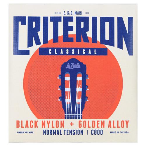 CUERDAS PARA GUITARRA CLASICA CRITERION BLACK NYLON