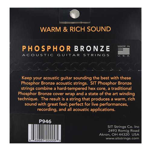 CUERDAS PARA GUITARRA ACUSTICA 9-46 PHOSPHOR BRONZE