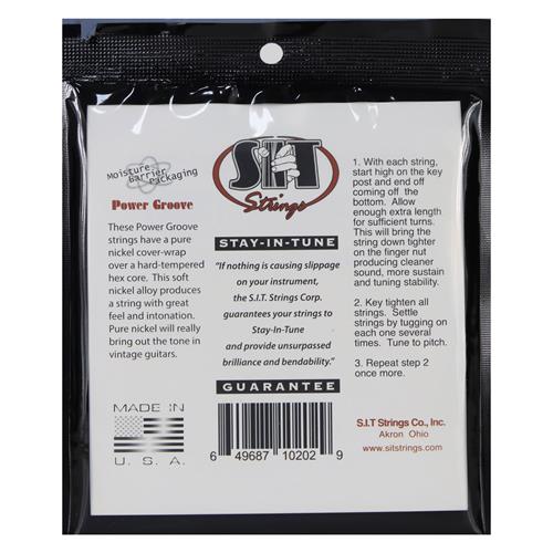 CUERDAS PARA GUITARRA ELECTRICA 9-46 POWER GROOVE PURE NICKEL ROCK-N-ROLL