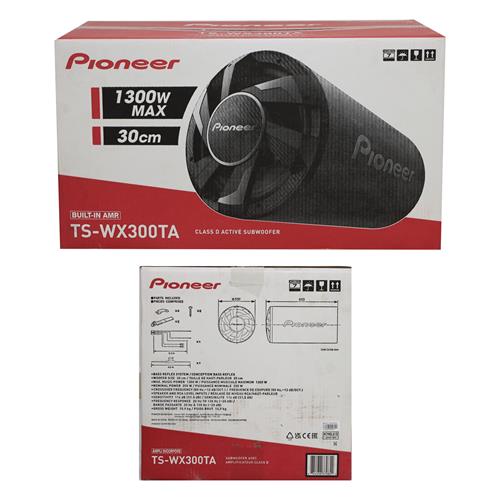 SUBWOOFER ACTIVO TIPO TUBO 12" CLASE D 1300W - DESC