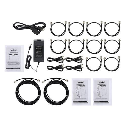 SISTEMA AMPLIFICADOR DE ANTENAS UHF PARA MICROFONOS INALAMBRICOS - SET 3CTN