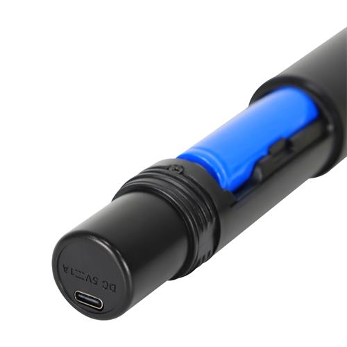 MICROFONO INALAMBRICO MULTIFRECUENCIA DOBLE UHF CON BATERIA RECARGABLE