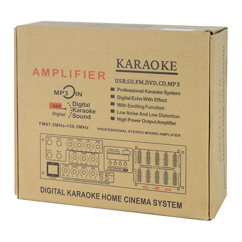 AMPLIFICADOR MINI CON USB/SD/FM/BLT 100W + 100W 2CH - CLA