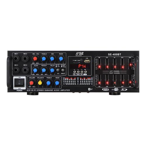 AMPLIFICADOR MINI CON USB/SD/FM/BLT 100W + 100W 2CH - CLA