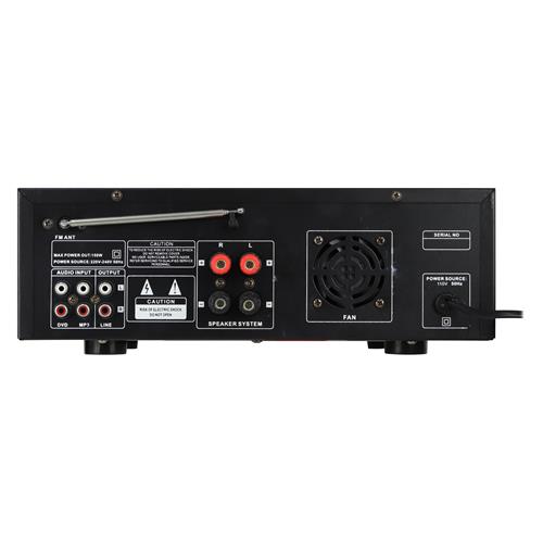 AMPLIFICADOR MINI CON USB/SD/FM/BLT 100W + 100W 2CH - CLA