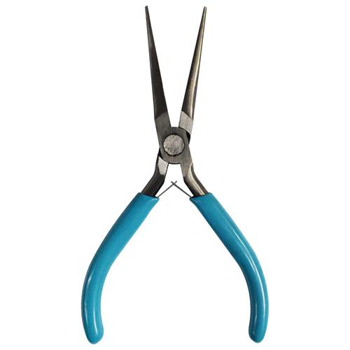 PINZA C/PUNTA LARGA 5 EN BLISTER