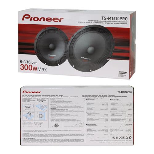 PARLANTE PRO 6 4 OHM-300W PARA CARRO - DESC