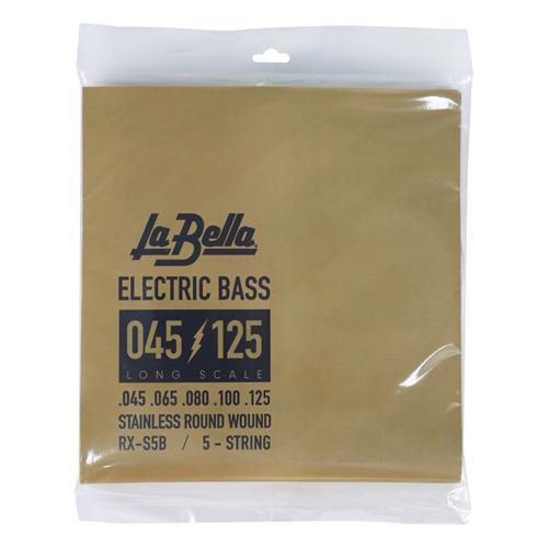 CUERDAS PARA BAJO ELECTRICO  5 CUERDAS 45-125 RX SERIES STAINLESS