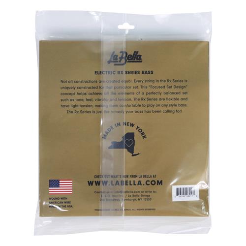 CUERDAS PARA BAJO ELECTRICO  5 CUERDAS 45-125 RX SERIES STAINLESS