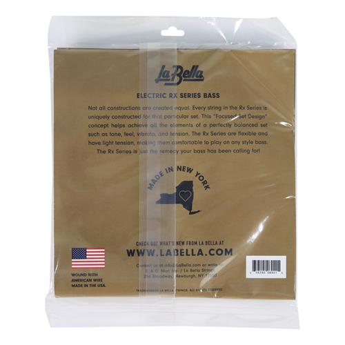 CUERDAS PARA BAJO ELECTRICO  6 CUERDAS 30-125 RX SERIES STAINLESS