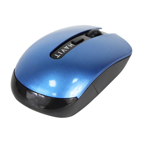 MOUSE INALAMBRICO 2.4G C/NANO RECEPTOR AZUL