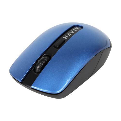 MOUSE INALAMBRICO 2.4G C/NANO RECEPTOR AZUL