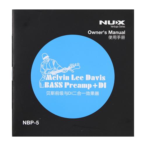 PEDAL DE EFECTO MELVIN LEE DAVIS BASS PRE-AMP