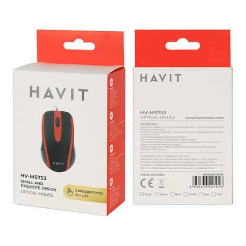 MOUSE OPTICO USB C/SCROLL NEGRO