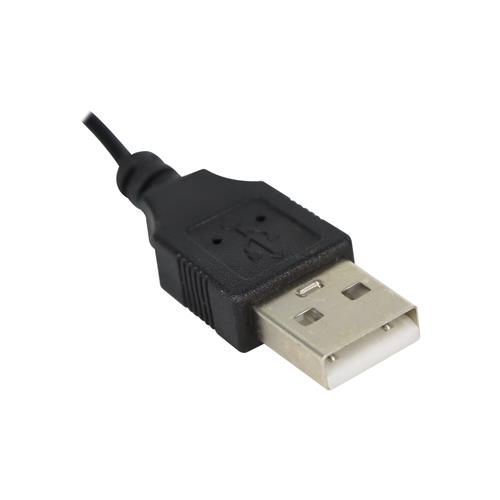 MOUSE OPTICO USB C/SCROLL NEGRO