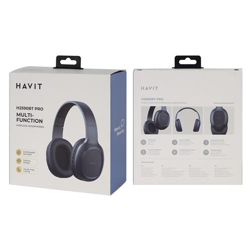 AUDIFONO MP3 BLUETOOTH/FM/MICRO SD AZUL - DESC