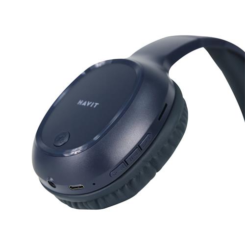 AUDIFONO MP3 BLUETOOTH/FM/MICRO SD AZUL - DESC