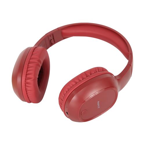AUDIFONO MP3 BLUETOOTH/FM/MICRO SD ROJO - DESC