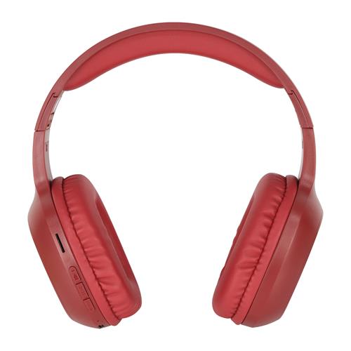 AUDIFONO MP3 BLUETOOTH/FM/MICRO SD ROJO - DESC