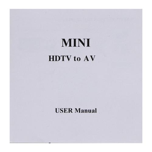 CONVERTIDOR DE HDMI A AUDIO/VIDEO - DESC