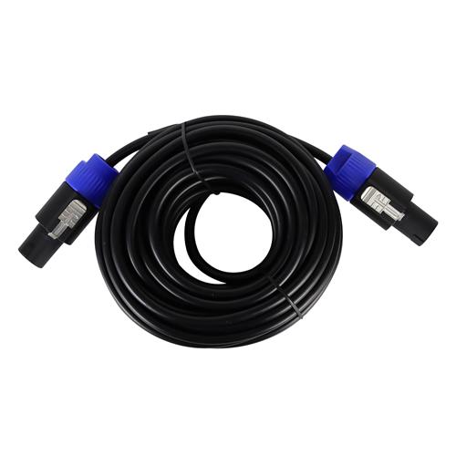 CABLE PARA PARLANTE 1 PLUG SPEAKON X 1 PLUG SPEAKON 10MT