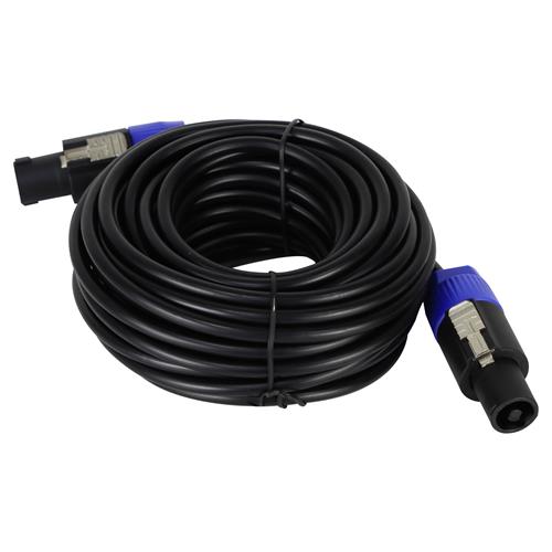 CABLE PARA PARLANTE 1 PLUG SPEAKON X 1 PLUG SPEAKON 10MT
